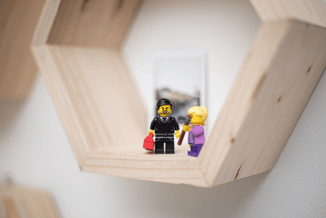 Honey Comb Shelves